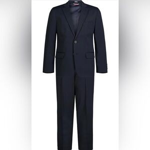 Tommy Hilfiger Boys Dark Navy Two-Piece Suit Size 12